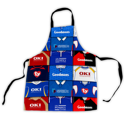 Portsmouth Retro Shirts Montage Apron Classic Kits - Image 3