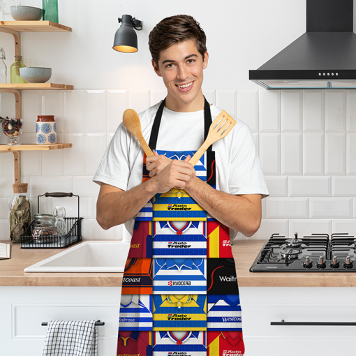 Reading Retro Shirts Montage Apron Classic Kits