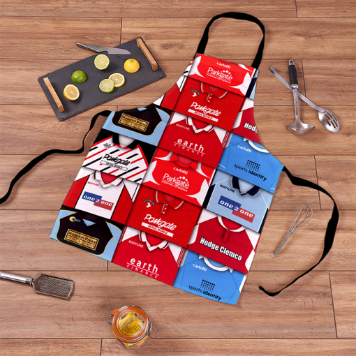 Rotherham Retro Shirts Montage Apron Classic Kits - Image 2