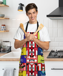 Sheffield Utd Retro Shirts Montage Apron Classic Kits