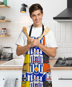Sheffield Wed Retro Shirts Montage Apron Classic Kits