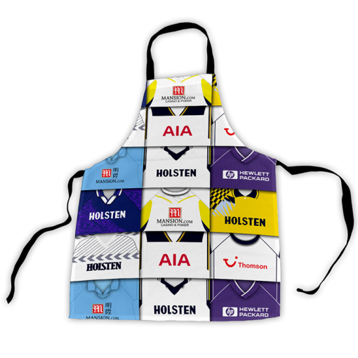 Spurs Retro Shirts Montage Apron Classic Kits - Image 3