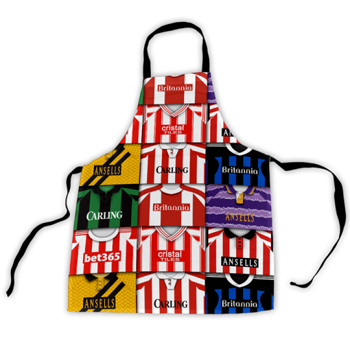 Stoke Retro Shirts Montage Apron Classic Kits - Image 3