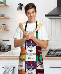 Swansea City Retro Shirts Montage Apron Classic Kits