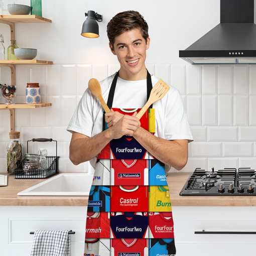 Swindon Retro Shirts Montage Apron Classic Kits