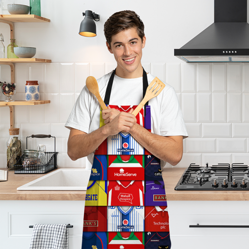 Walsall Retro Shirts Montage Apron Classic Kits