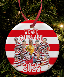 Doncaster Rovers Champions 2024-25 Christmas Tree Decoration Bauble