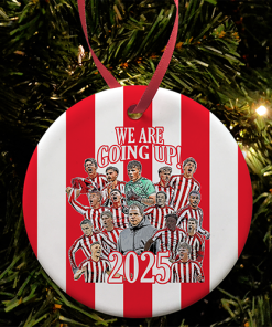 Sunderland Play Off Winners 2024/25 Christmas Tree Decoration Bauble