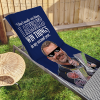 Big Ange I Always Win Things In My 2nd Spurs Europa Champions 2025 Football Beach Towel