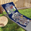 Spurs Champions Of Europa 2025 Design 2 Football Beach Towel