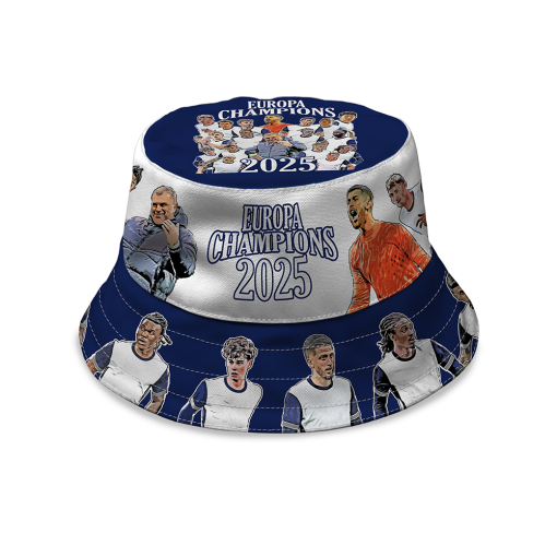 Spurs Champions Of Europa 2025 Bucket Hat - Image 2