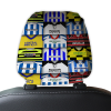 Huddersfield Retro Football Shirts Montage Car Headrest Covers