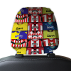 Sheff Utd Retro Football Shirts Montage Car Headrest Covers