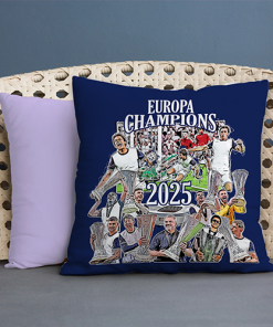 Spurs Europa Champions Of Europa Winners 2025 Jumbo Football Cushion Design 2
