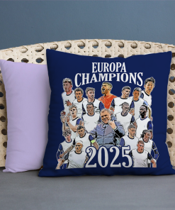 Spurs Europa Champions Of Europa Winners 2025 Jumbo Football Cushion Design 1