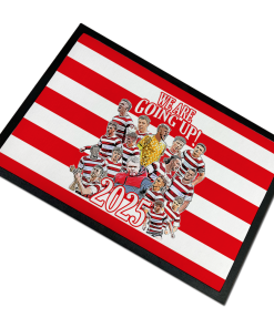 Doncaster Rovers Champions 2024-25 Door Floor Mat