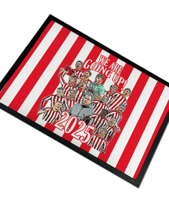 Sunderland Play Off Winners 2024/25 Door Floor Mat