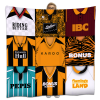 Hull City Classic Kits Montage Retro Shirt Fleece Blanket / Throw