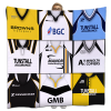Port Vale Classic Kits Montage Retro Shirt Fleece Blanket / Throw