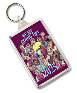 Burnley Promotion 2024-25 Keyring