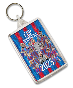 Crystal Palace Cup Winners 2024-25 Keyring