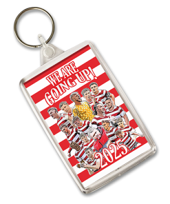 Doncaster Rovers Champions 2024-25 Keyring
