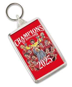 Liverpool Champions Of England 2024-25 Keyring