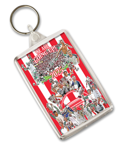 Sunderland Play Off Winners 2024/25 Keyring Design 2