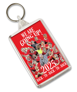 Wrexham Promotion 24-25 Keyring