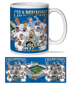 Leeds Utd Champions 2024-25 Mug