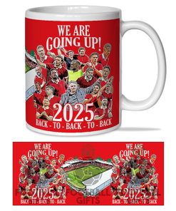 Wrexham Promoted 2024-25 Mug