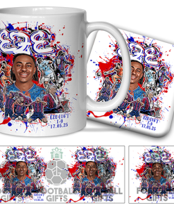 Eberechi Eze Winning Goal Scorer Cup Winners 2025 Crystal Palace Mug & Coaster Set