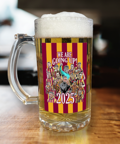 Bradford City Promoted 2024-25 Beer Glass