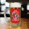 Wrexham Promoted 2024-25 Beer Glass