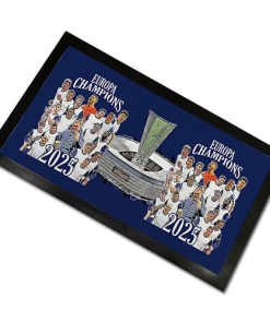 Spurs Champions Of Europa 2025 Bar Runner Mat