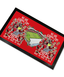 Wrexham Promoted 2024-25 Bar Runner Mat