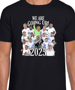 Port Vale Promoted 2024-25 Black T-Shirt