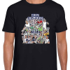 Spurs Champions Of Europa 2025 Design 2 Black T-Shirt