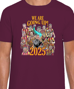 Bradford City Promoted 2024-25 Burgundy T-Shirt