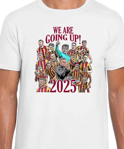 Bradford City Promoted 2024-25 White T-Shirt