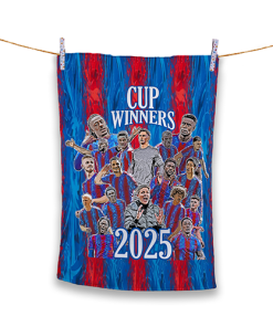 Tea Towel Crystal Palace Cup Winners 2025 Tea Towel