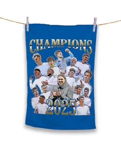 Tea Towel Leeds Utd Champions 2025 Tea Towel