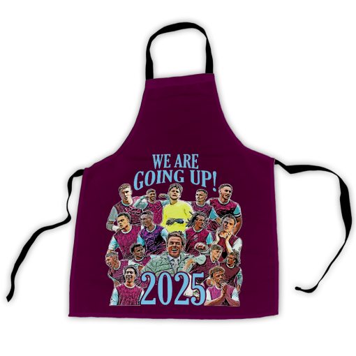 Burnley We Are Going Up 2025 Promotion Apron - Image 3