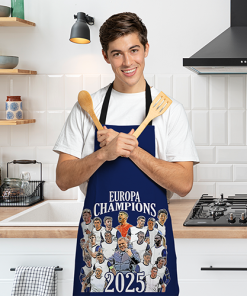 Spurs Europa Champions 2025 Apron Design 1