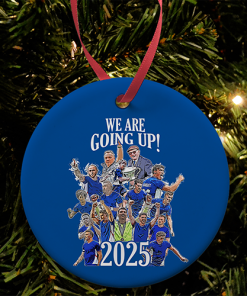Oldham Play Off Winners 2024/25 Christmas Tree Decoration Bauble