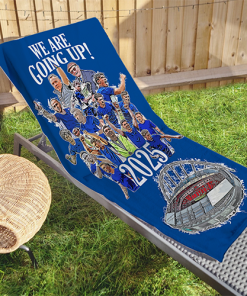 Oldham Athletic Play Off Winners 2024/25 Beach Towel