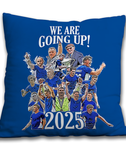Oldham We Are Going Up 2024- 2025 Jumbo Football Cushion