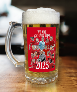 Charlton Athletic Play Off Winners 2024/25 Beer Glass