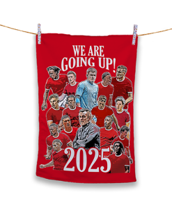 Tea Towel Charlton Athletic Promoted 2025 Tea Towel