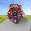 Charlton Retro Shirt Montage Bucket Hat Classic Kits